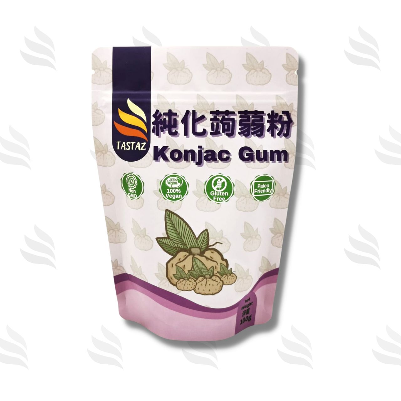 Tastaz Konjac Gum 純化蒟蒻粉 100g